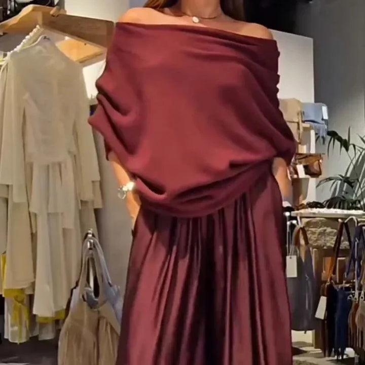 Aria | Off-Shoulder Two-Piece Set