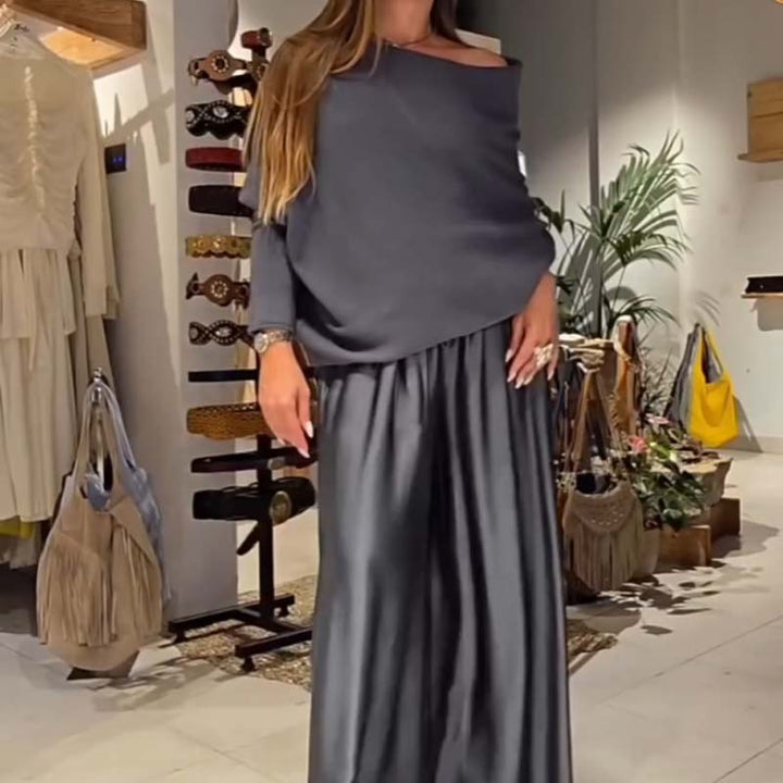 Aria | Off-Shoulder Two-Piece Set