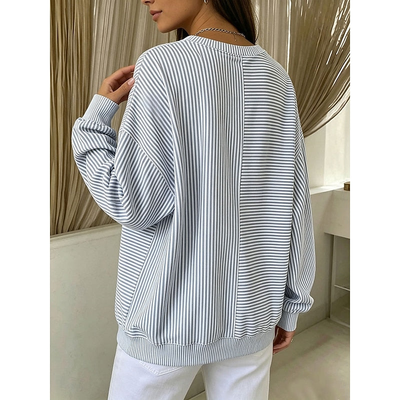 Bridget | Relaxed Striped Sweatshirt