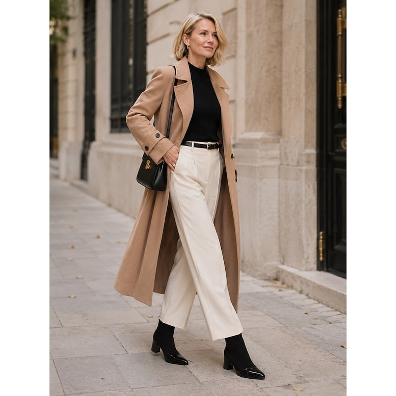 Bernadette | Sleek Cap-Toe Ankle Boots