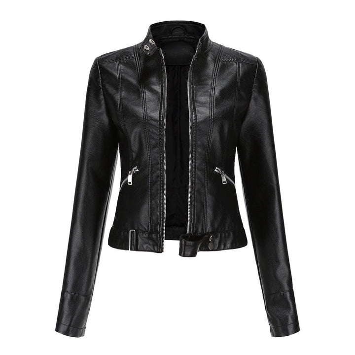 Sasha | Cropped Moto Jacket
