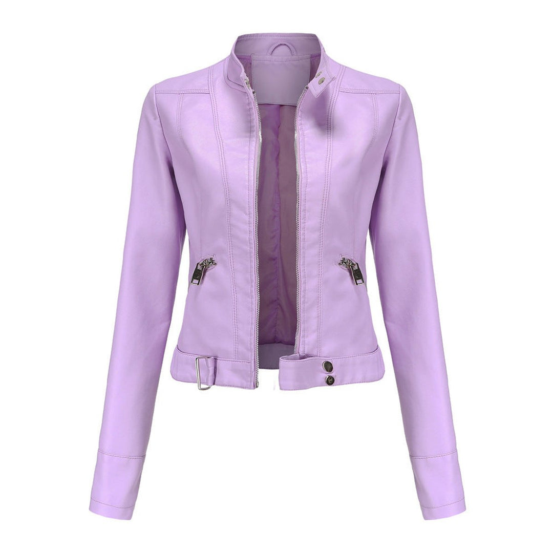 Sasha | Cropped Moto Jacket
