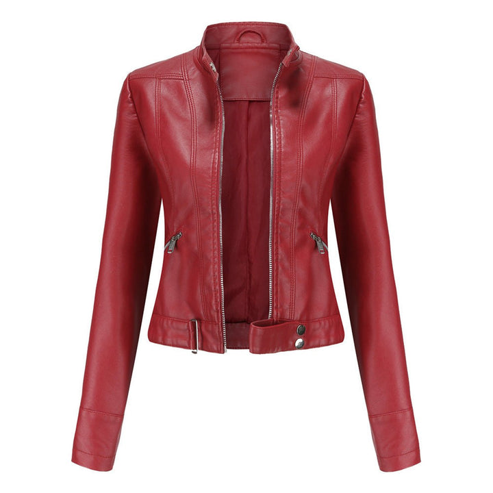 Sasha | Cropped Moto Jacket