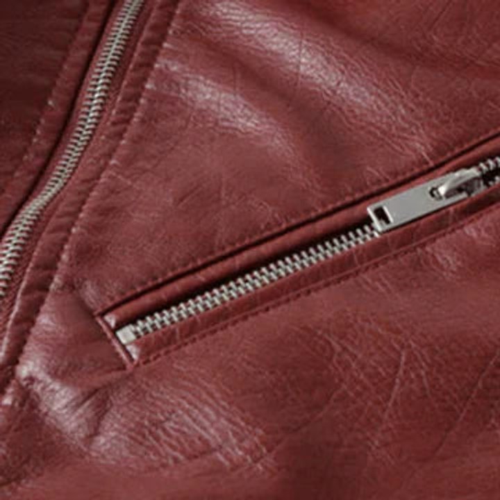 Aria | Women's Cropped Moto Faux Leather Jacket Belted Biker
