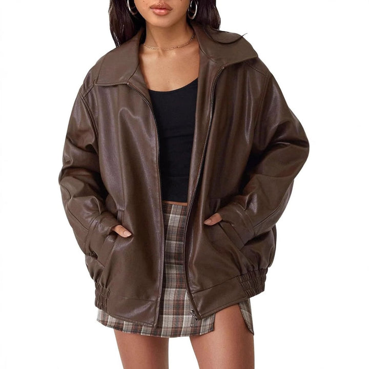 Clara | Relaxed Zip-Up Bomber Jacket