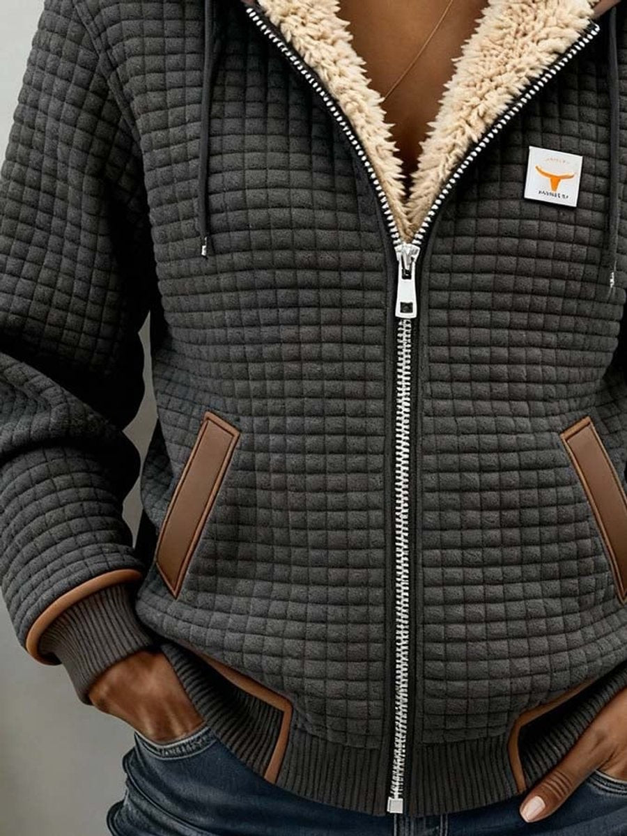 Francesca | Cosy Quilted Hooded Jacket