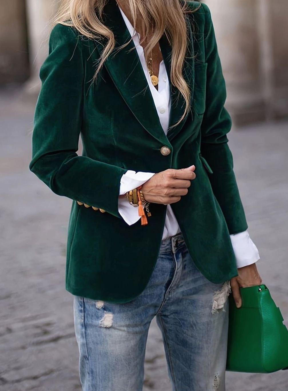 Lottie | Tailored Single-Button Blazer