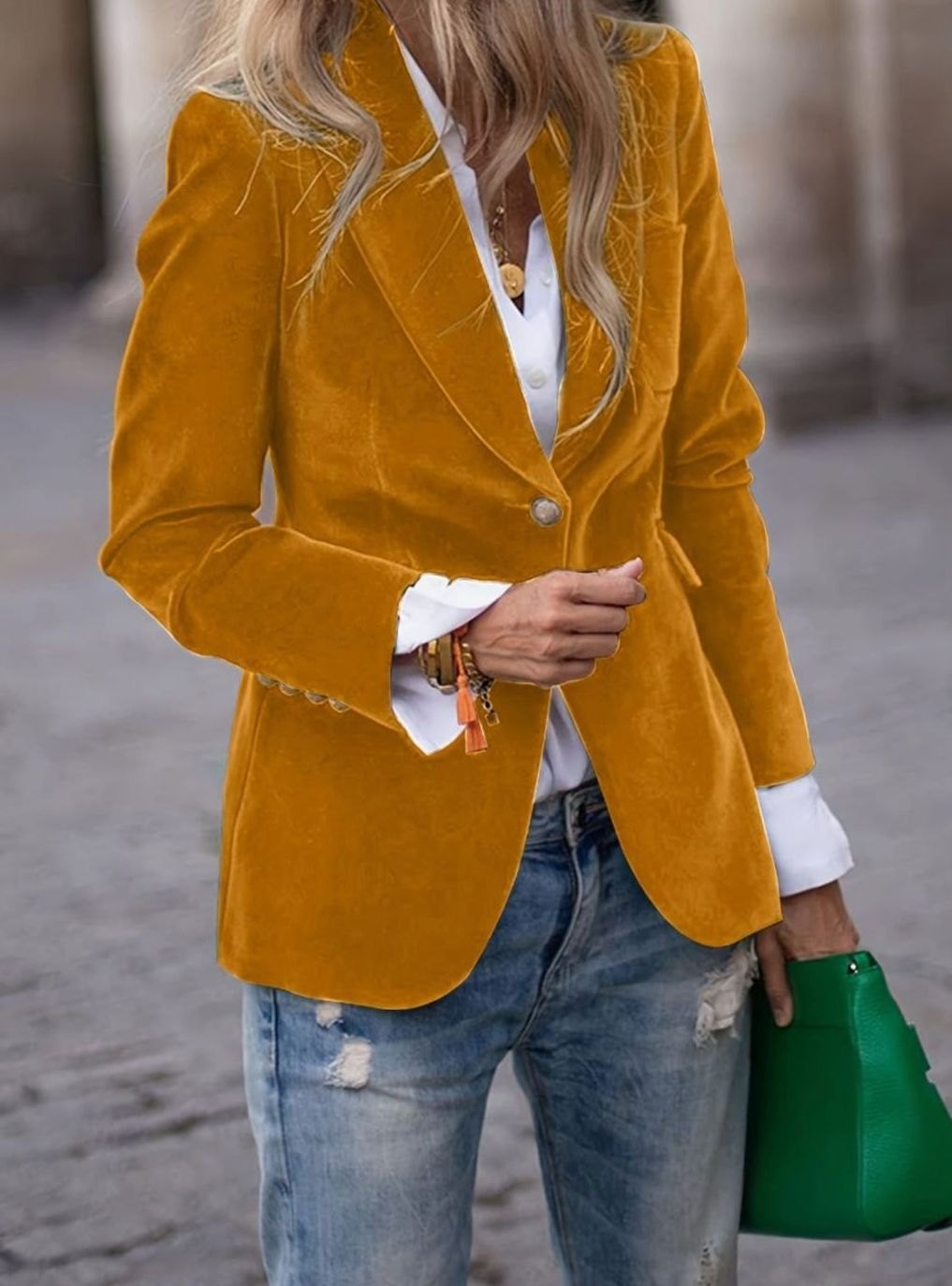 Lottie | Tailored Single-Button Blazer