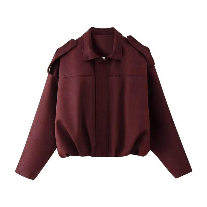Lucia | Relaxed Zip-Up Bomber Jacket