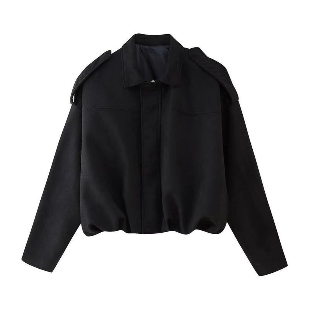 Lucia | Relaxed Zip-Up Bomber Jacket