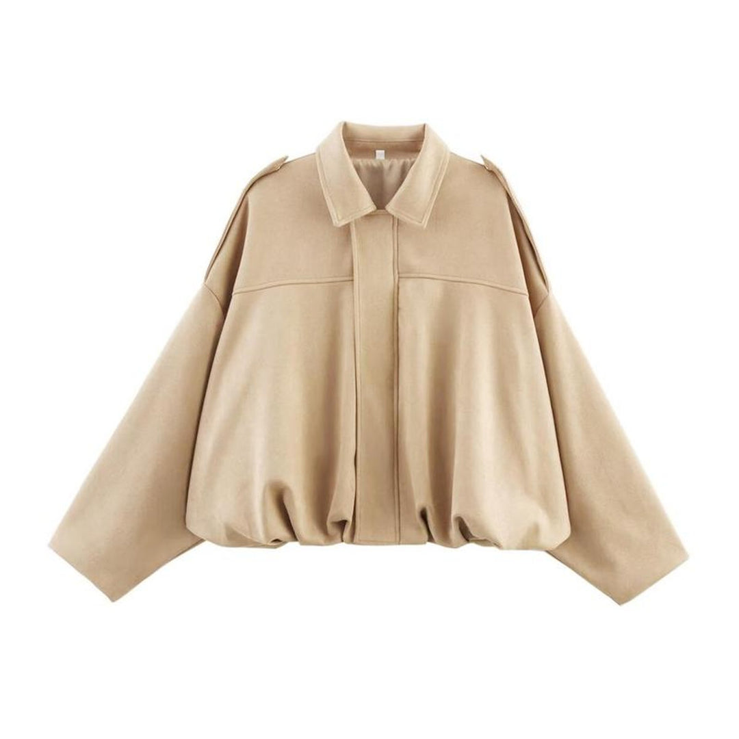 Lucia | Relaxed Zip-Up Bomber Jacket