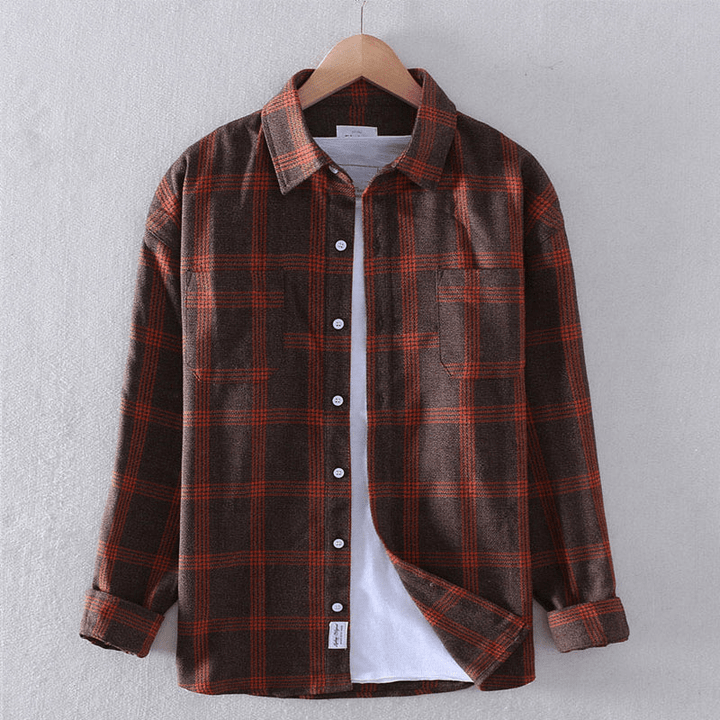 Alaric | Classic Checkered Button-Down Shirt